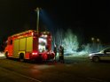 Bewusstlose Person im Gebuesch gefunden Koeln Kalk Gueterbahnhof P009